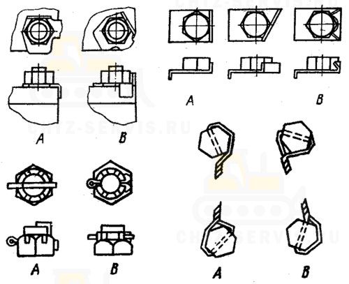Стопорение болтов и гаек