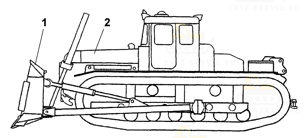 Тракторы ДЭТ-250М2Б1, ДЭТ-250М2-02Б1, ДЭТ-250М2Б2, ДЭТ-250М2-02Б2