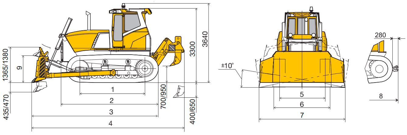 Габаритные размеры Б11